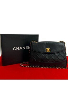Chanel Quilted Lambskin Leather